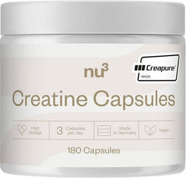 nu3 Creatin Creapure Kapseln ohne Zusatzstoffe – Bild 1 von 3