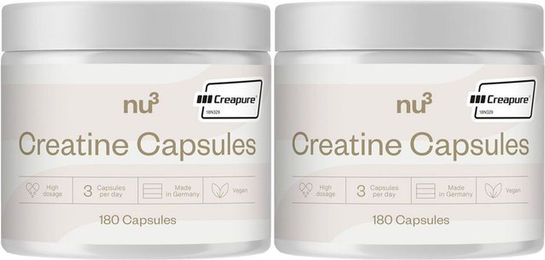 nu3 Creatin Creapure Kapseln ohne Zusatzstoffe – Bild 1 von 1