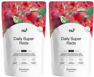 nu3 Daily Super Reds Superfood-Mischung Pulver für Sportler – Bild 1 von 1
