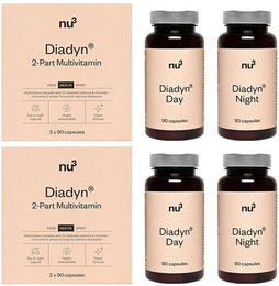 nu3 Diadyn 2-Part-Multivitamin Kapseln 180 Stück – Bild 1 von 1