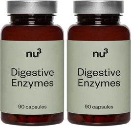 nu3 Digestive Enzymes Multi-Enzym-Komplex Kapseln ohne Zusatzstoffe 180 Kapseln – Bild 1 von 1