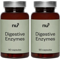 Produktbild von nu3 Digestive Enzymes Multi-Enzym-Komplex Kapseln ohne Zusatzstoffe 180 Kapseln