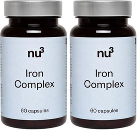 nu3 Eisen Komplex Bisglycinat vegan Kapseln 120 Stück – Bild 1 von 3
