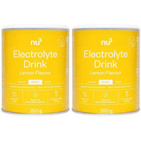 Produktbild von nu3 Elektrolyte Drink Zitrone Pulver vegan und zuckerfrei