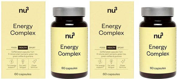 nu3 Energy Complex B-Komplex Kapseln vegan ohne Zusatzstoffe 120 Kapseln – Bild 1 von 1