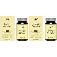 Produktbild von nu3 Energy Complex B-Komplex Kapseln vegan ohne Zusatzstoffe 120 Kapseln