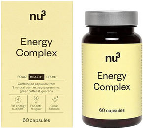 nu3 Energy Complex B-Komplex Kapseln vegan ohne Zusatzstoffe 60 Stück – Bild 1 von 2