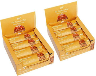 nu3 Fit Protein Bar Salted Caramel Proteinriegel zuckerfrei ohne Zusatzstoffe – Bild 1 von 1