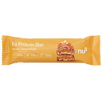 Produktbild von nu3 Fit Protein Bar Salted Caramel zuckerfrei ohne Zusatzstoffe