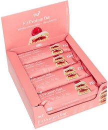 nu3 Fit Protein Bar White Chocolate Raspberry zuckerfrei und ohne Zusatzstoffe – Bild 1 von 1