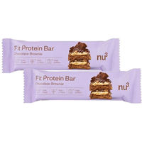 Produktbild von nu3 Fit Protein Riegel Chocolate Brownie zuckerfrei ohne Zusatzstoffe