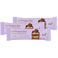 Produktbild von nu3 Fit Protein Riegel Chocolate Brownie zuckerfrei ohne Zusatzstoffe