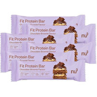 Produktbild von nu3 Fit Protein Riegel Chocolate Brownie zuckerfrei und ohne Zusatzstoffe
