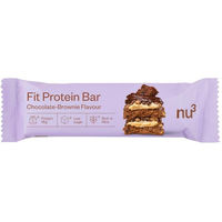 Produktbild von nu3 Fit Protein Riegel Chocolate Brownie zuckerfrei und ohne Zusatzstoffe