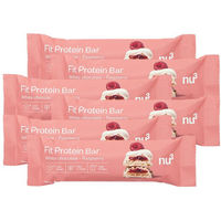 Produktbild von nu3 Fit Protein Riegel White Chocolate Raspberry zuckerfrei ohne Zusatzstoffe