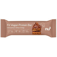 Produktbild von nu3 Fit Vegan Protein Bar Cinnamon-Choc Crisp Proteinriegel vegan glutenfrei ohne Zusatzstoffe