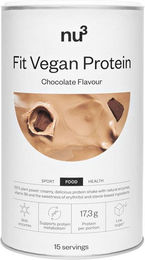 nu3 Fit Vegan Protein Mehrkomponenten Protein Pulver Schokolade 450 g – Bild 1 von 1