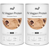 Produktbild von nu3 Fit Vegan Protein Mehrkomponenten Protein Pulver Schokolade 450 g