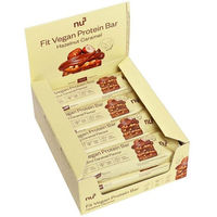 Produktbild von nu3 Fit Vegan Protein Riegel Haselnuss-Karamell glutenfrei ohne Zusatzstoffe