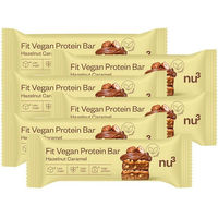 Produktbild von nu3 Fit Vegan Protein Riegel Hazelnut-Caramel glutenfrei ohne Zusatzstoffe