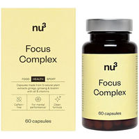 Produktbild von nu3 Focus Complex Kapseln vegan ohne Zusatzstoffe