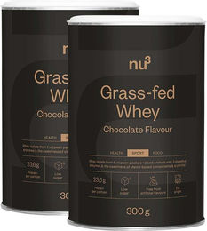 nu3 Grass-Fed Whey Isolat Pulver Schokolade 900 g ohne Zusatzstoffe – Bild 1 von 3