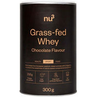 Produktbild von nu3 Grass-Fed Whey Isolat Pulver Schokolade ohne Zusatzstoffe