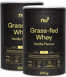 nu3 Grass-Fed Whey Isolat Pulver Vanille ohne Zusatzstoffe – Bild 1 von 2