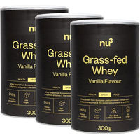 Produktbild von nu3 Grass-Fed Whey Isolat Pulver Vanille ohne Zusatzstoffe