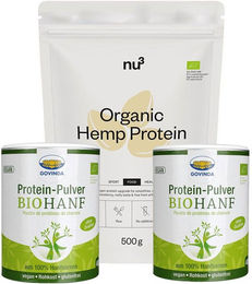 nu3 Hanfprotein Bio Pulver Neutral 500 g – Bild 1 von 1