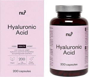 nu3 Hyaluronsäure Kapseln vegan Bio ohne Zusatzstoffe – Bild 1 von 2