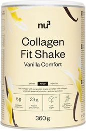 nu3 Kollagen Fit Shake Vanille Komfort Pulver 360 g – Bild 1 von 1