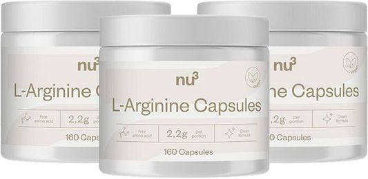 nu3 L-Arginin Kapseln ohne Zusatzstoffe – Bild 1 von 1