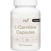 Produktbild von nu3 L-Carnitin Kapseln vegan glutenfrei ohne Zusatzstoffe 120 Stück
