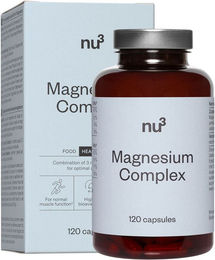 nu3 Magnesium Komplex Kapseln vegan ohne Zusatzstoffe 120 Stück – Bild 1 von 2