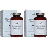 Produktbild von nu3 Magnesium Komplex Kapseln vegan ohne Zusatzstoffe für Erwachsene 120 Stück