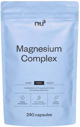 nu3 Magnesium Komplex Kapseln vegan ohne Zusatzstoffe für Sportler – Bild 1 von 1