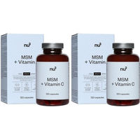 Produktbild von nu3 MSM + Vitamin C Kapseln vegan ohne Zusatzstoffe