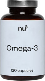 nu3 Omega-3 Kapseln ohne Zusatzstoffe 120 Stück – Bild 1 von 2