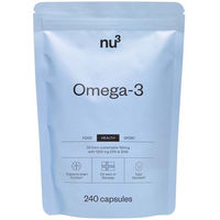 Produktbild von nu3 Omega-3 Kapseln ohne Zusatzstoffe 1200 mg 240 Stück