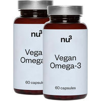 Produktbild von nu3 Omega-3 Kapseln vegan ohne Zusatzstoffe und Gelatine 120 Stück