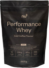 nu3 Performance Whey Iced Coffee Protein Pulver zuckerfrei ohne Zusatzstoffe – Bild 1 von 2