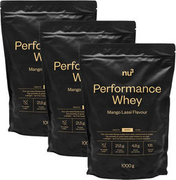 nu3 Performance Whey Mango Lassi Protein Pulver zuckerfrei ohne Zusatzstoffe – Bild 1 von 1