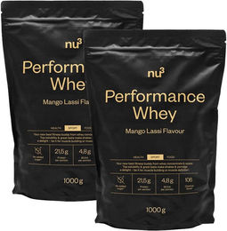 nu3 Performance Whey Mango Lassi Pulver zuckerfrei ohne Zusatzstoffe – Bild 1 von 1