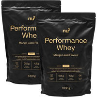 Produktbild von nu3 Performance Whey Mango Lassi Pulver zuckerfrei ohne Zusatzstoffe