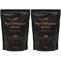 Produktbild von nu3 Performance Whey Mischung Schokolade zuckerfrei ohne Zusatzstoffe Pulver