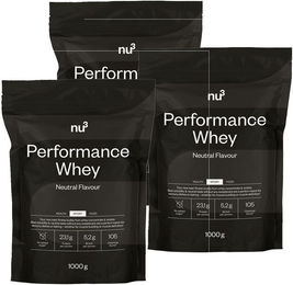 nu3 Performance Whey Protein Pulver zuckerfrei und ohne Zusatzstoffe – Bild 1 von 3