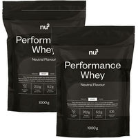 Produktbild von nu3 Performance Whey Protein Pulver zuckerfrei und ohne Zusatzstoffe