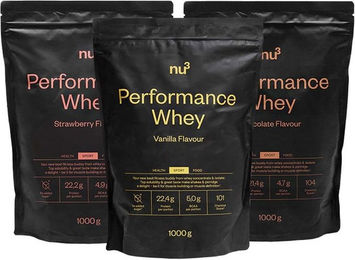nu3 Performance Whey Trio Mischung Pulver zuckerfrei und ohne Zusatzstoffe – Bild 1 von 1