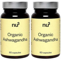 Produktbild von nu3 Premium Bio Ashwagandha Kapseln vegan 120 Stück